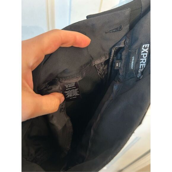 Express suit jacket and pants black pants work suit - jacket size 2, pants sz OR - Picture 9 of 9
